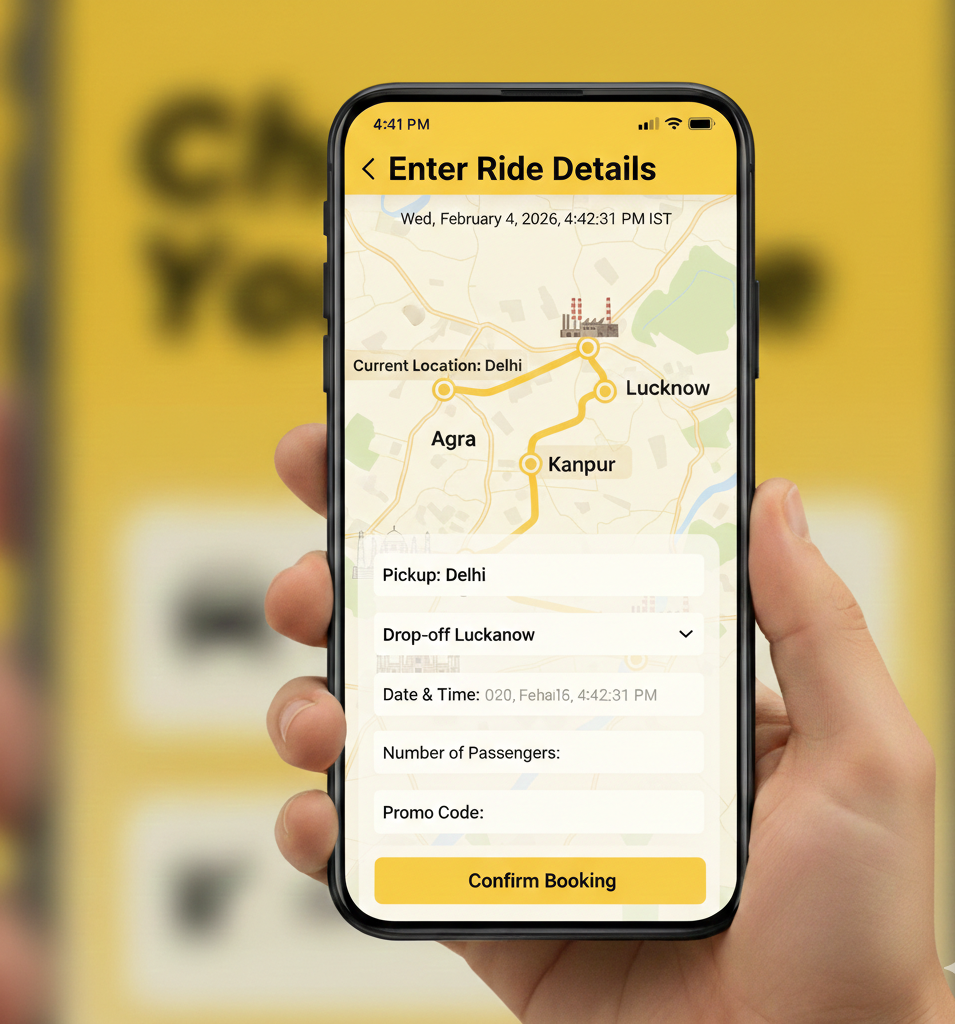 Enter Ride Details